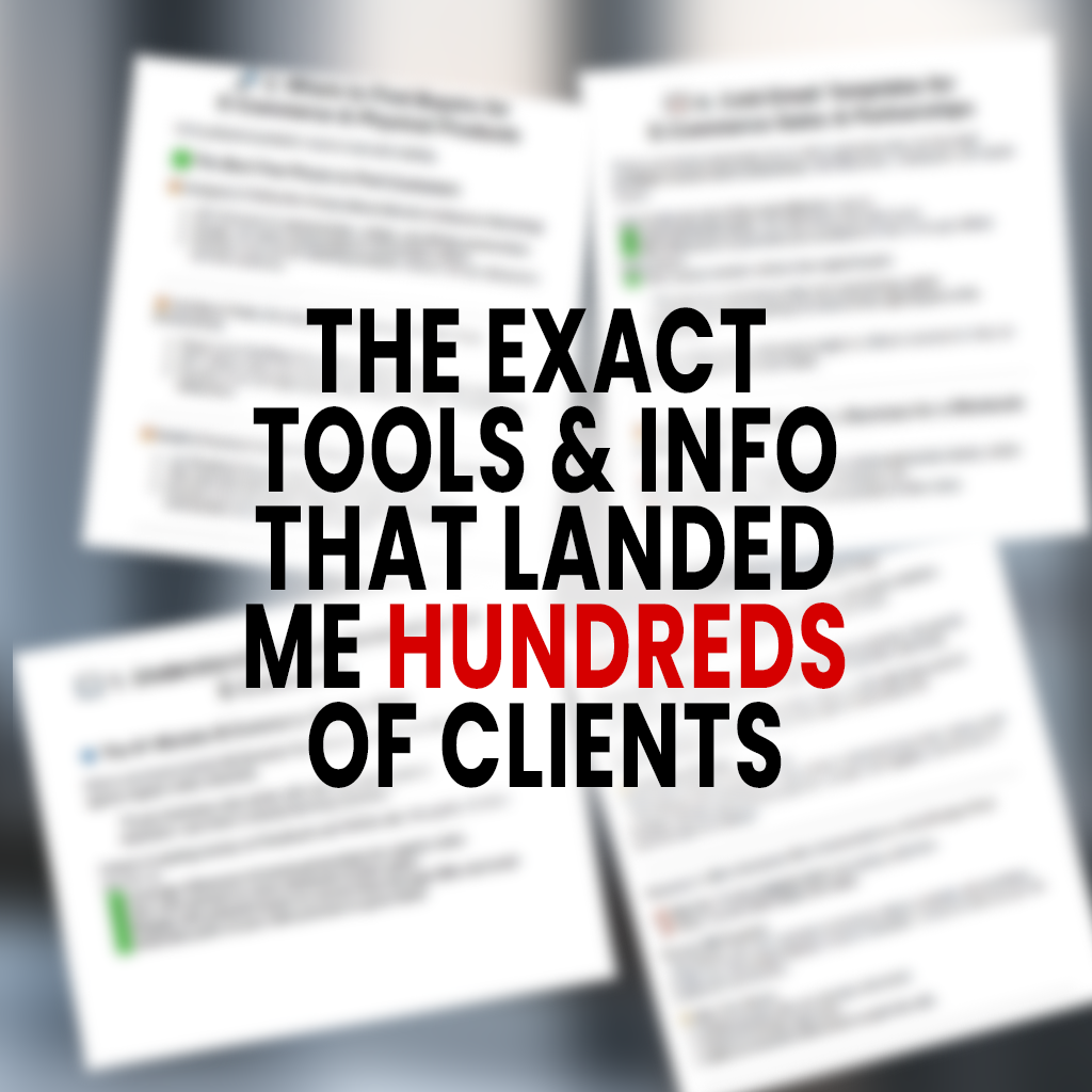 The Ultimate Lead Generation & Sales Toolkit (For Selling E-Books, Courses, and Templates)